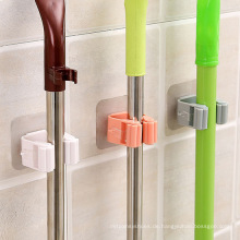 Mop -Besenhalter Selbstkleber Mop Grip Storage Halter Wandmontage Besenbleiderbügel Werkzeug Organizer Rack für Küchengarten